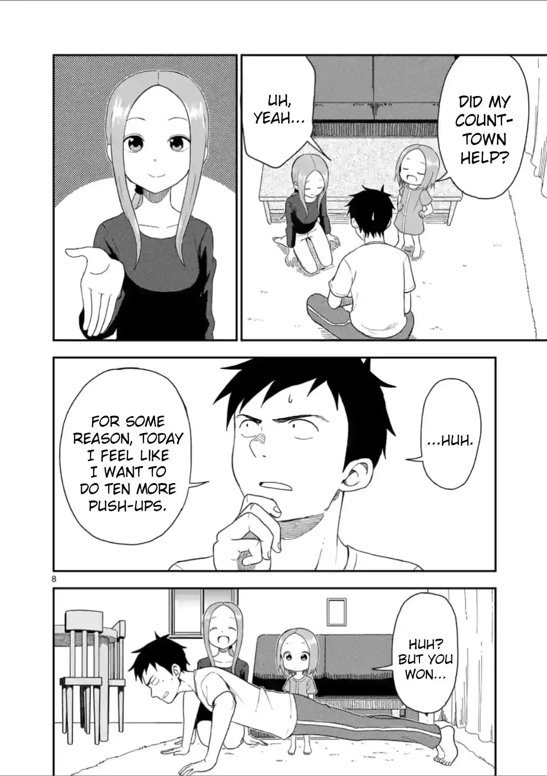 Karakai Jouzu no (Moto) Takagi-san Chapter 57 8